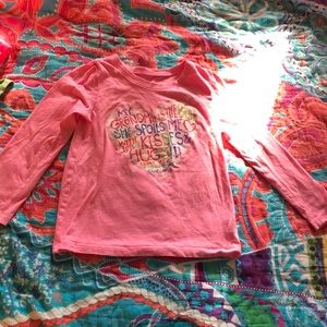 Lightly used girls long sleeve shirt